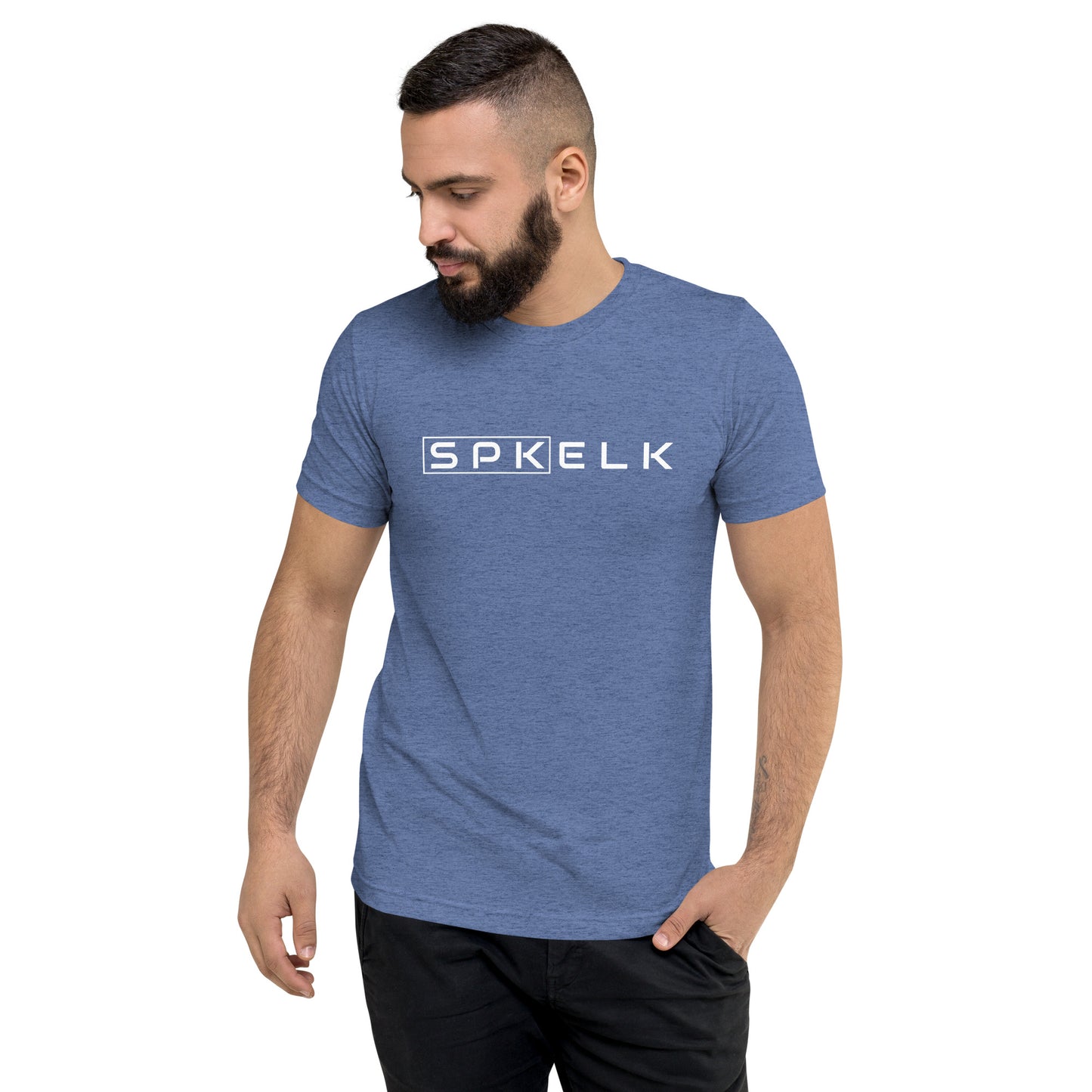 SPK Elk Tee - White Logo
