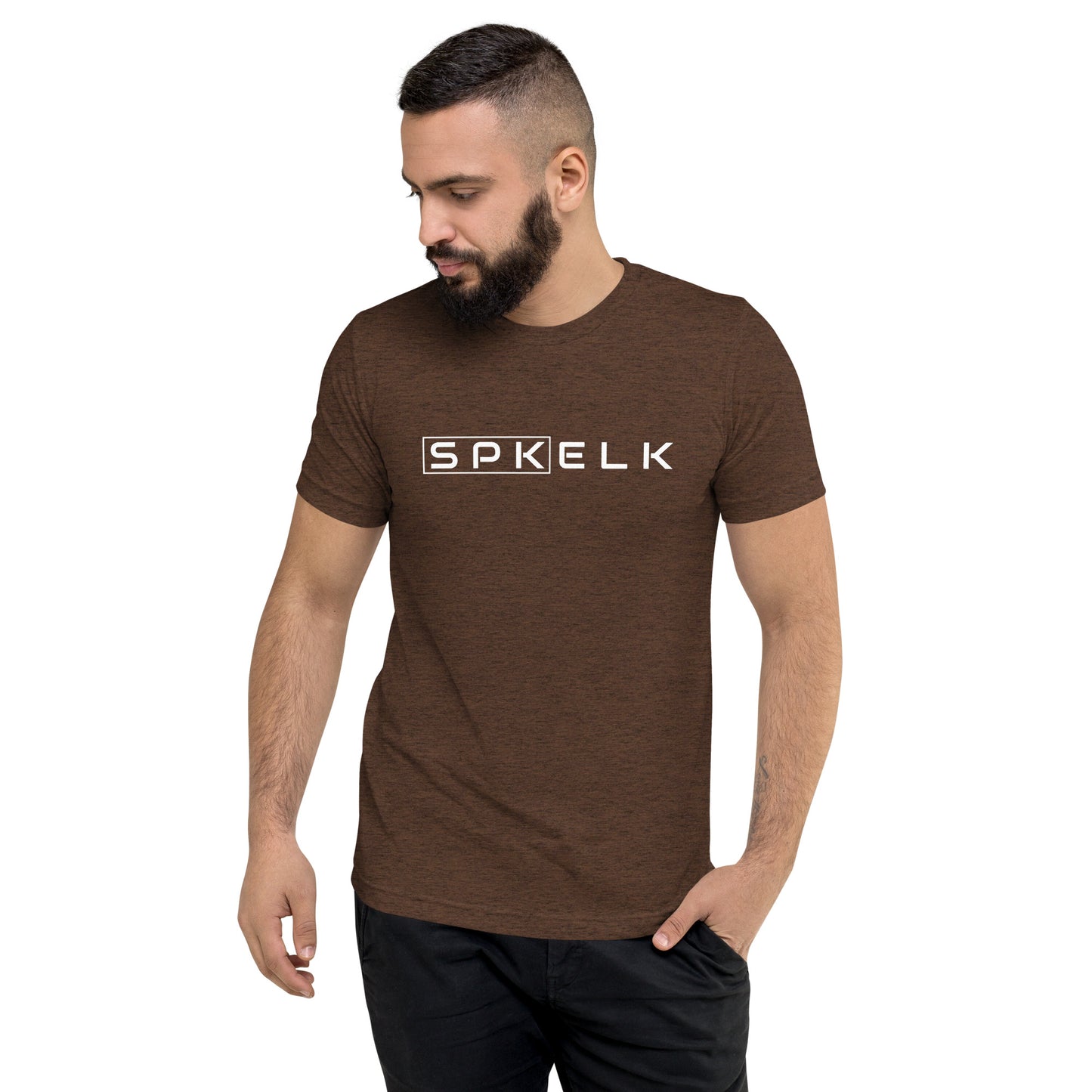 SPK Elk Tee - White Logo