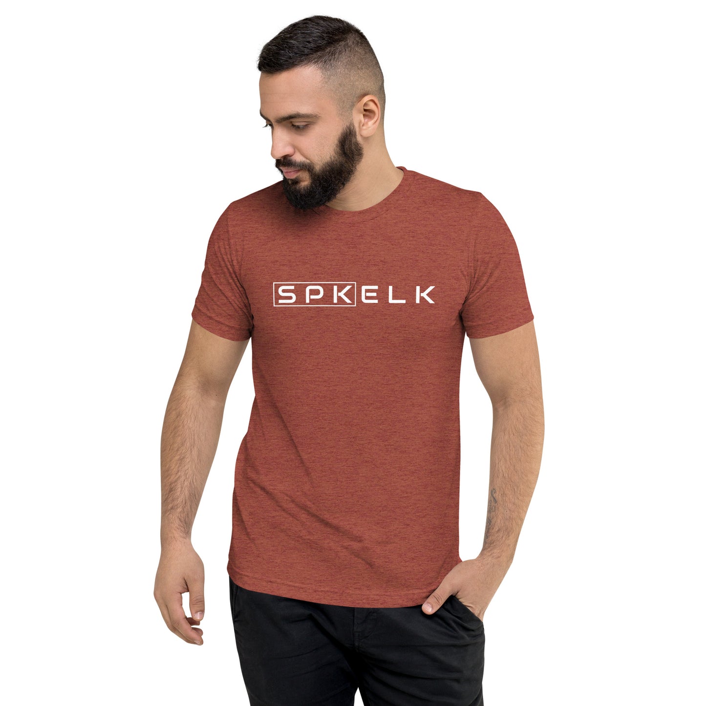 SPK Elk Tee - White Logo