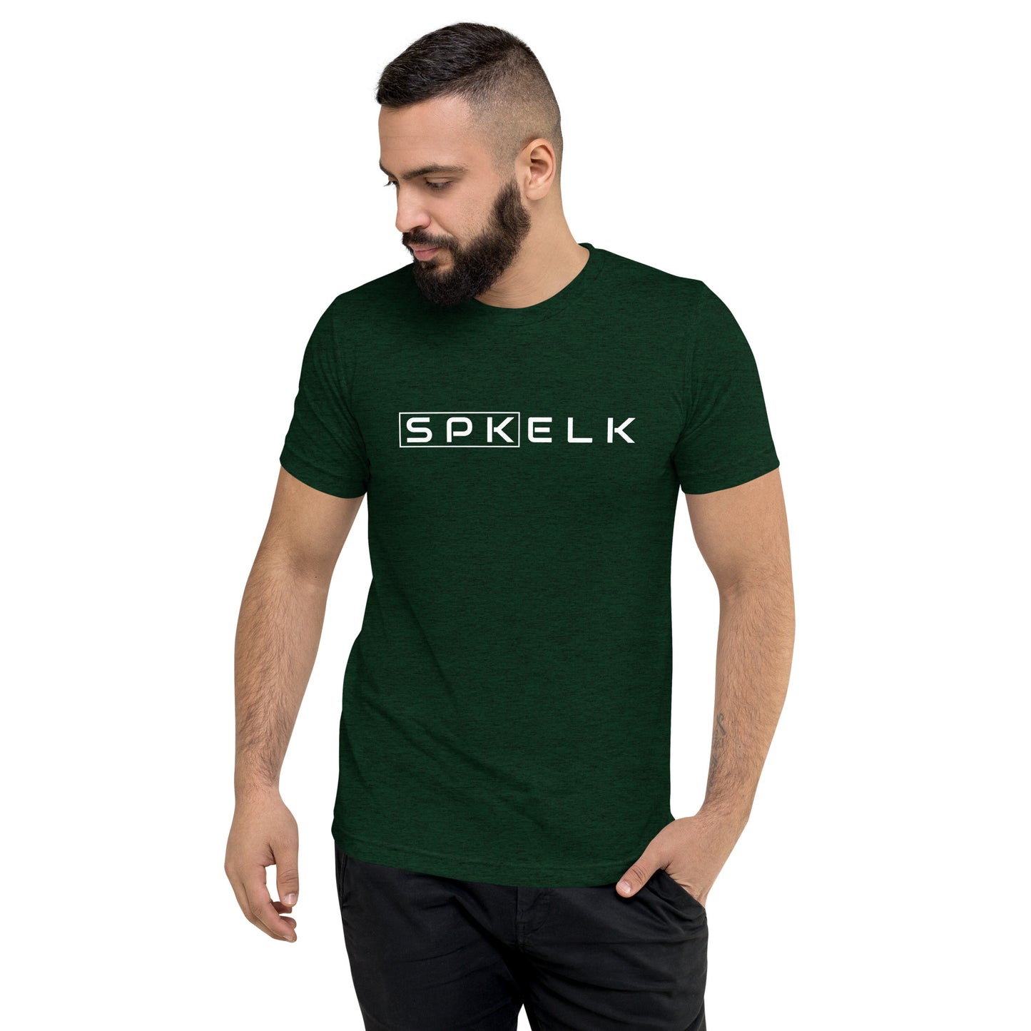 SPK Elk Tee - White Logo