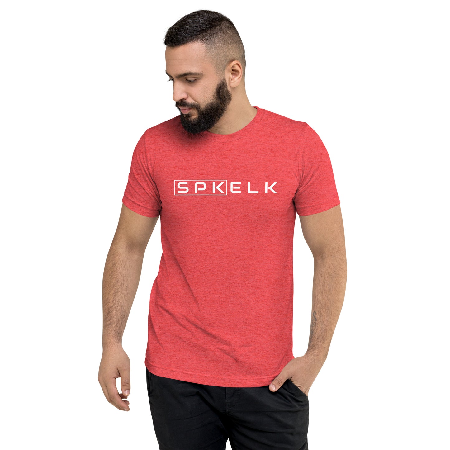 SPK Elk Tee - White Logo