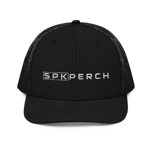 SPKPerch WHT Trucker Cap