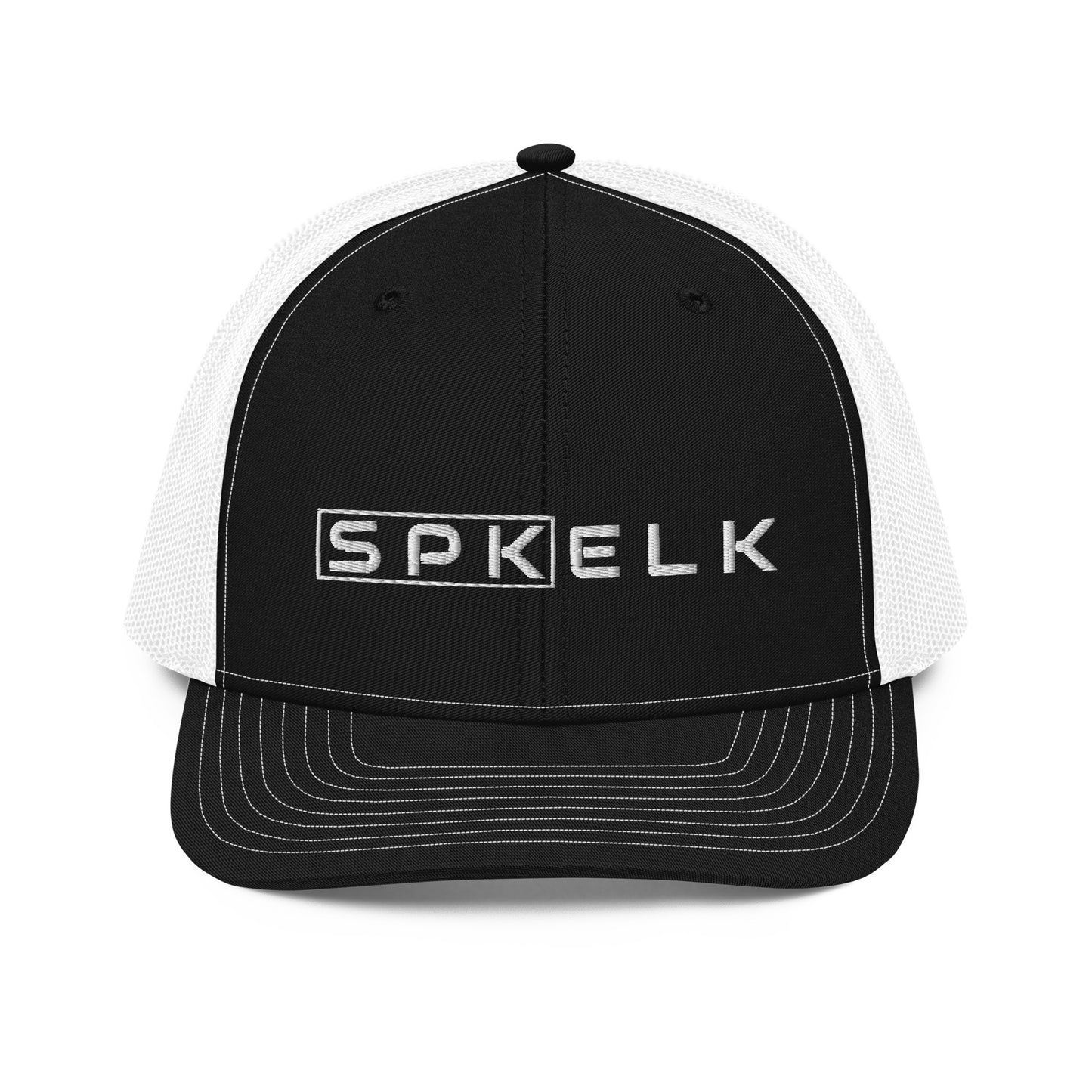 SPKElk WHT Trucker Cap