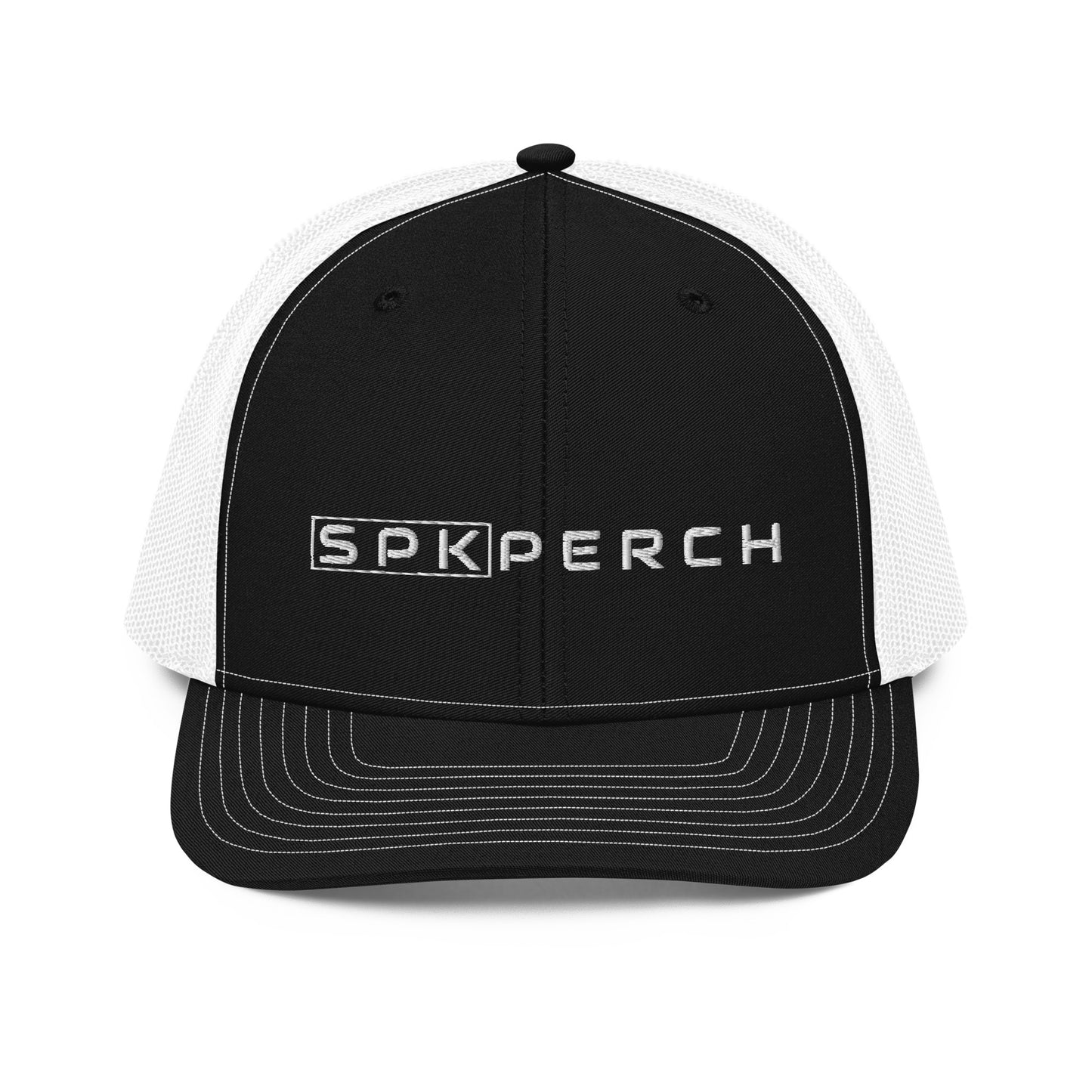 SPKPerch WHT Trucker Cap