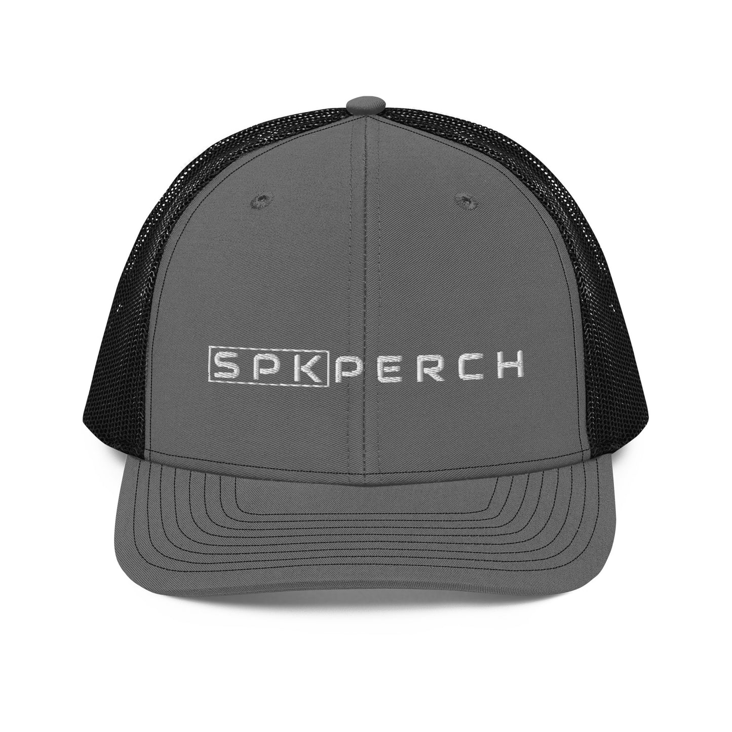 SPKPerch WHT Trucker Cap