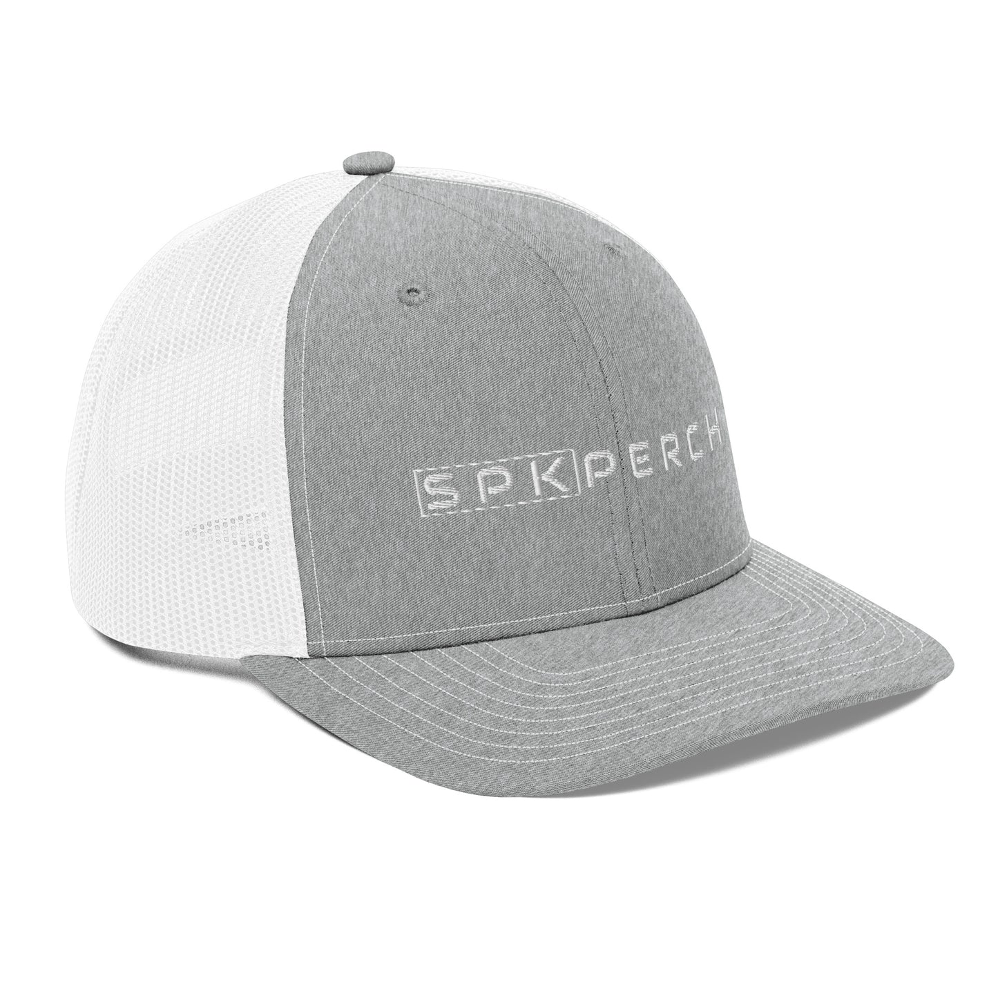 SPKPerch WHT Trucker Cap