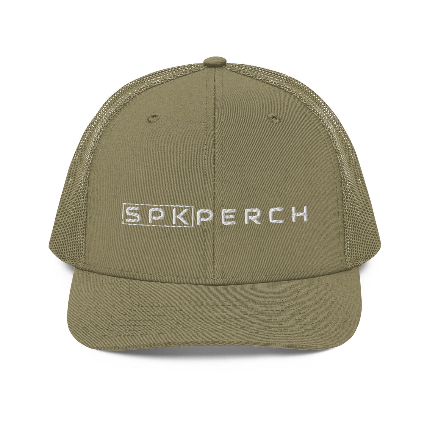 SPKPerch WHT Trucker Cap