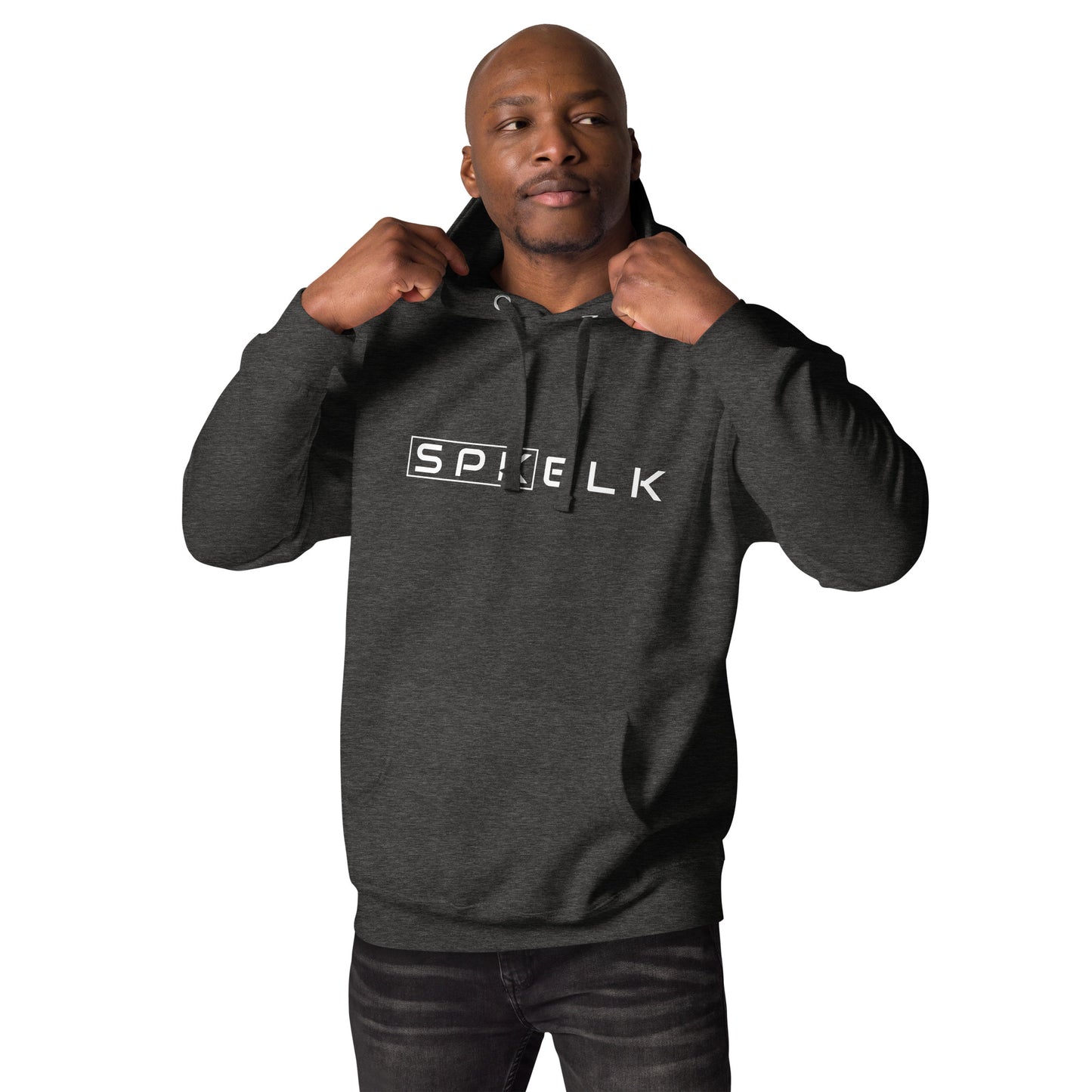 SPKElk WHT Unisex Hoodie