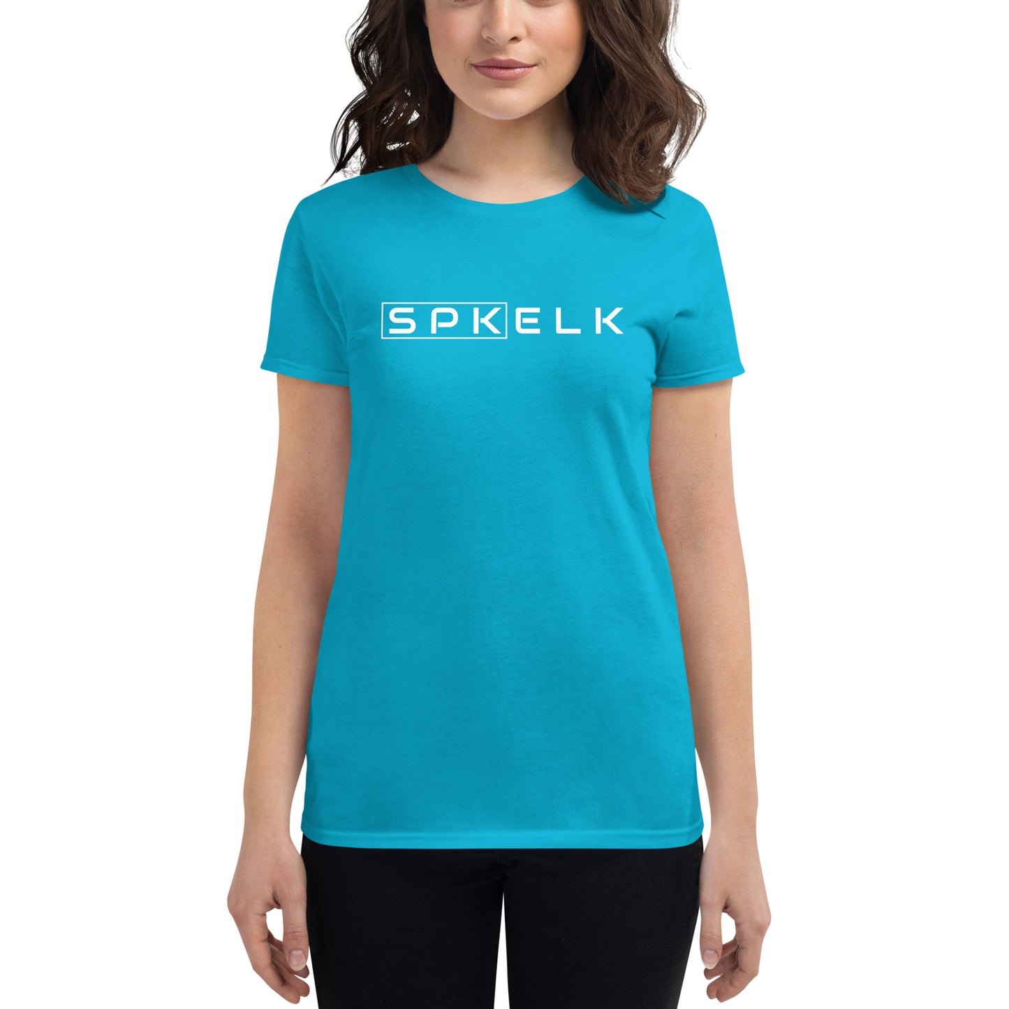 SPKElk WHT Women's short sleeve t-shirt